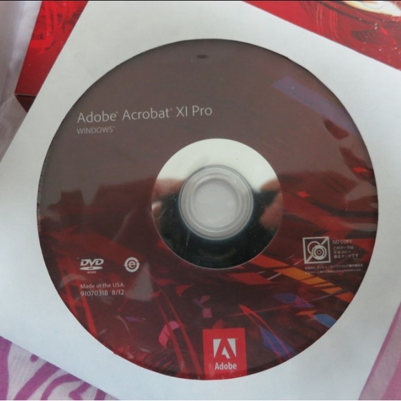 Adobe Acrobat Xi Pro Full Version DVD/Windows, Permanent License For 5 PCs - Picture 4 of 4